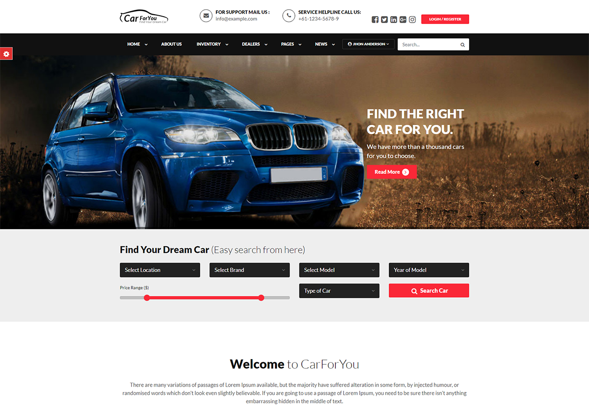 外貿汽車行業(yè)網(wǎng)站